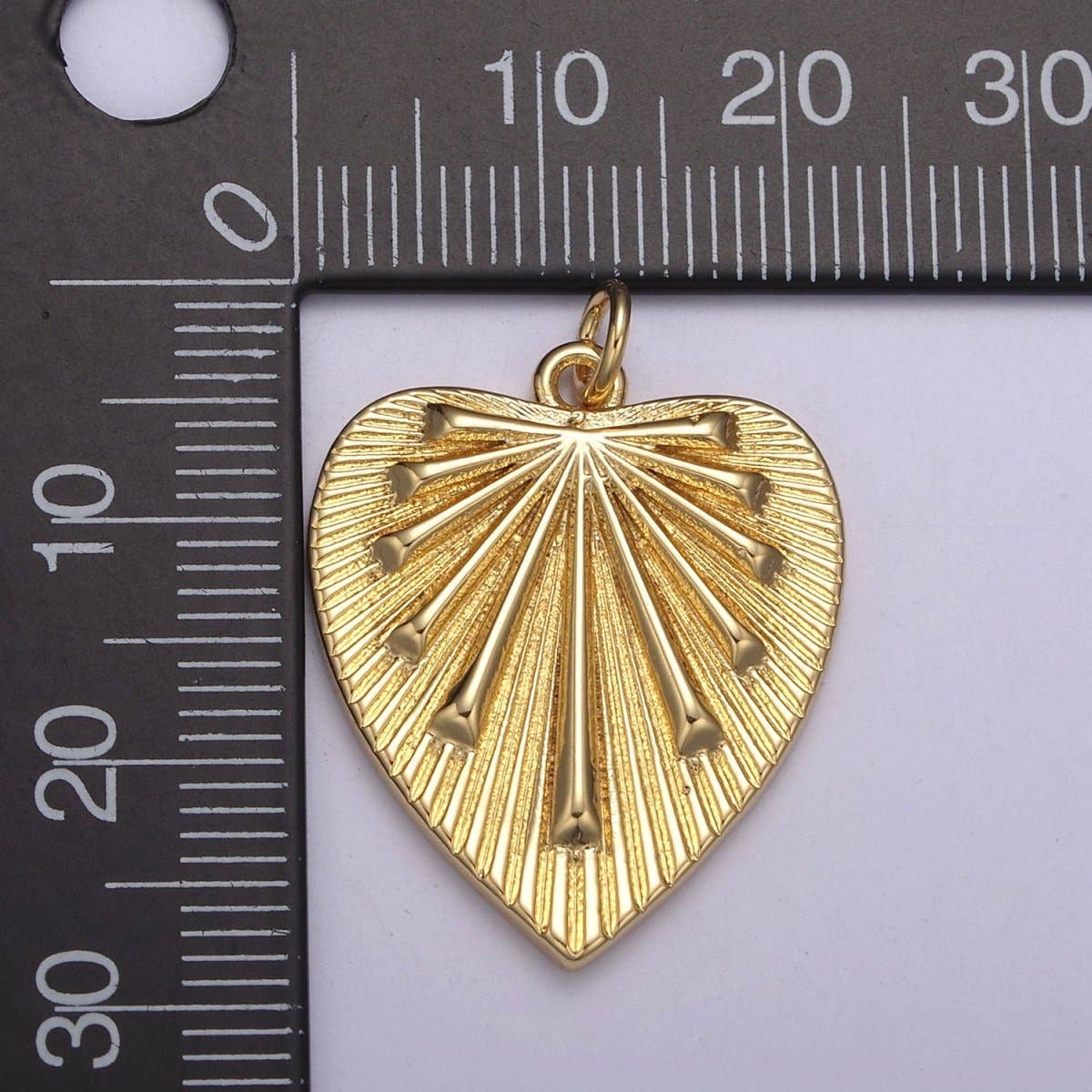 14k Gold Filled Heart Pendant