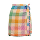 Rainbow Plaid Marina Sarong