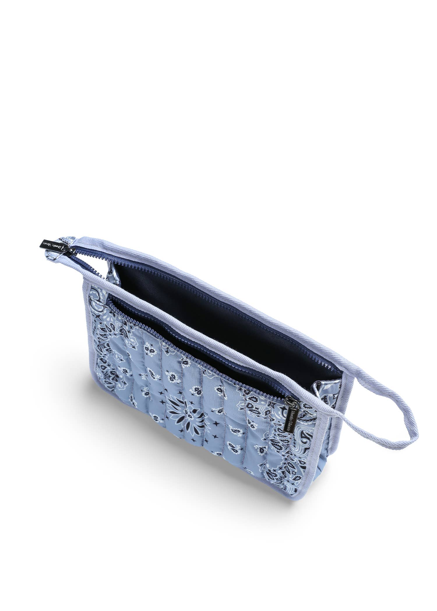 Bandana Print Pouch - Beau Light Blue
