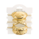 Statement Hair Tie Cuff Set