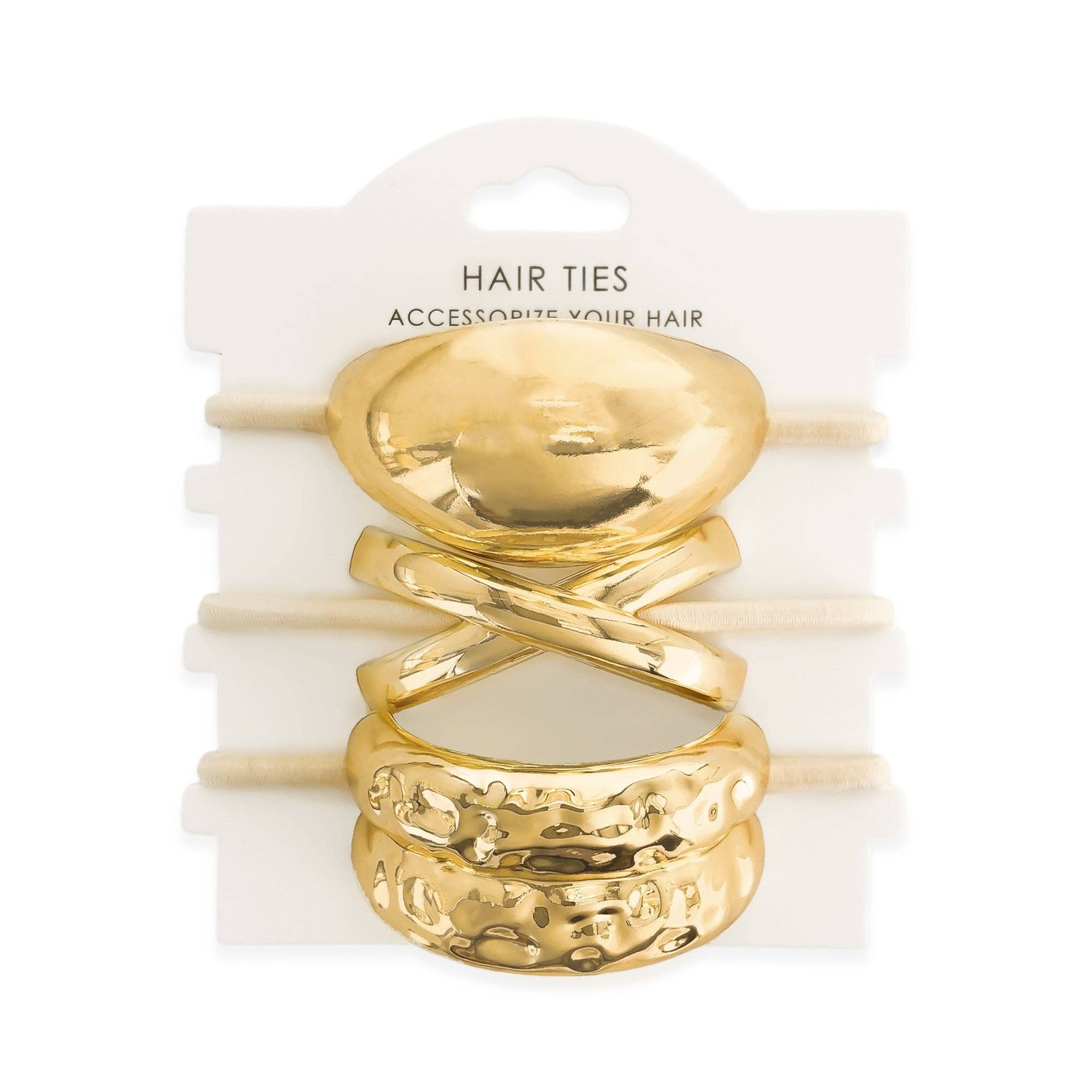 Statement Hair Tie Cuff Set