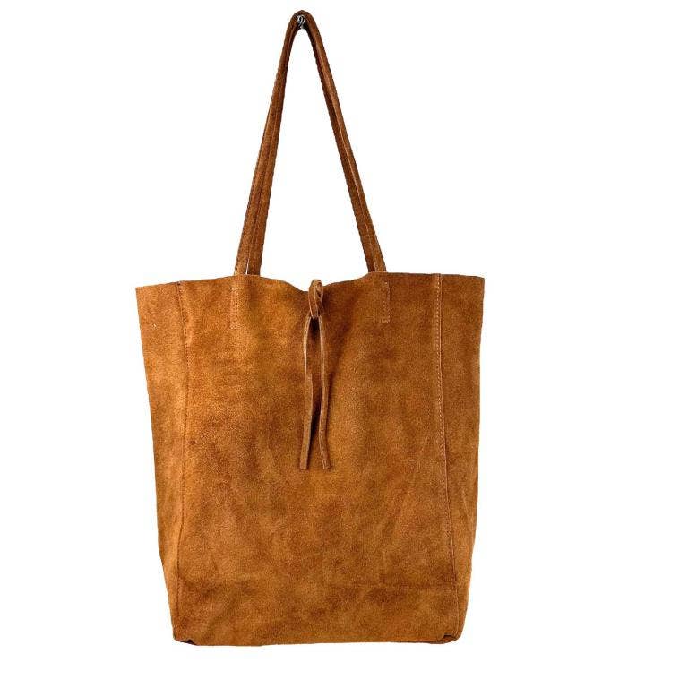 Italian Leather Bag with Quality Suede