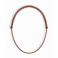 Tommy Cord Necklace in Rust