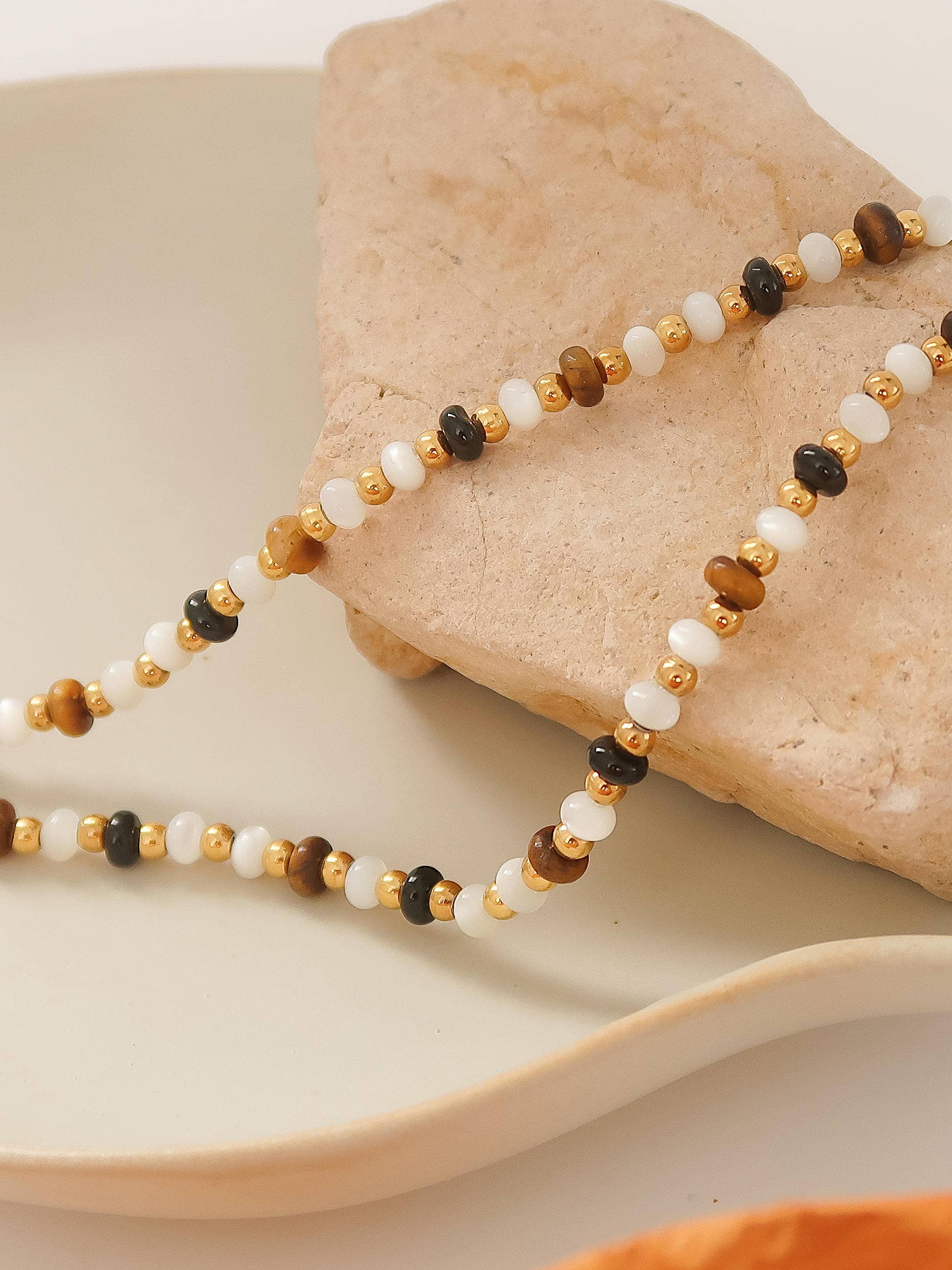 Arrow Boho Beaded Necklace
