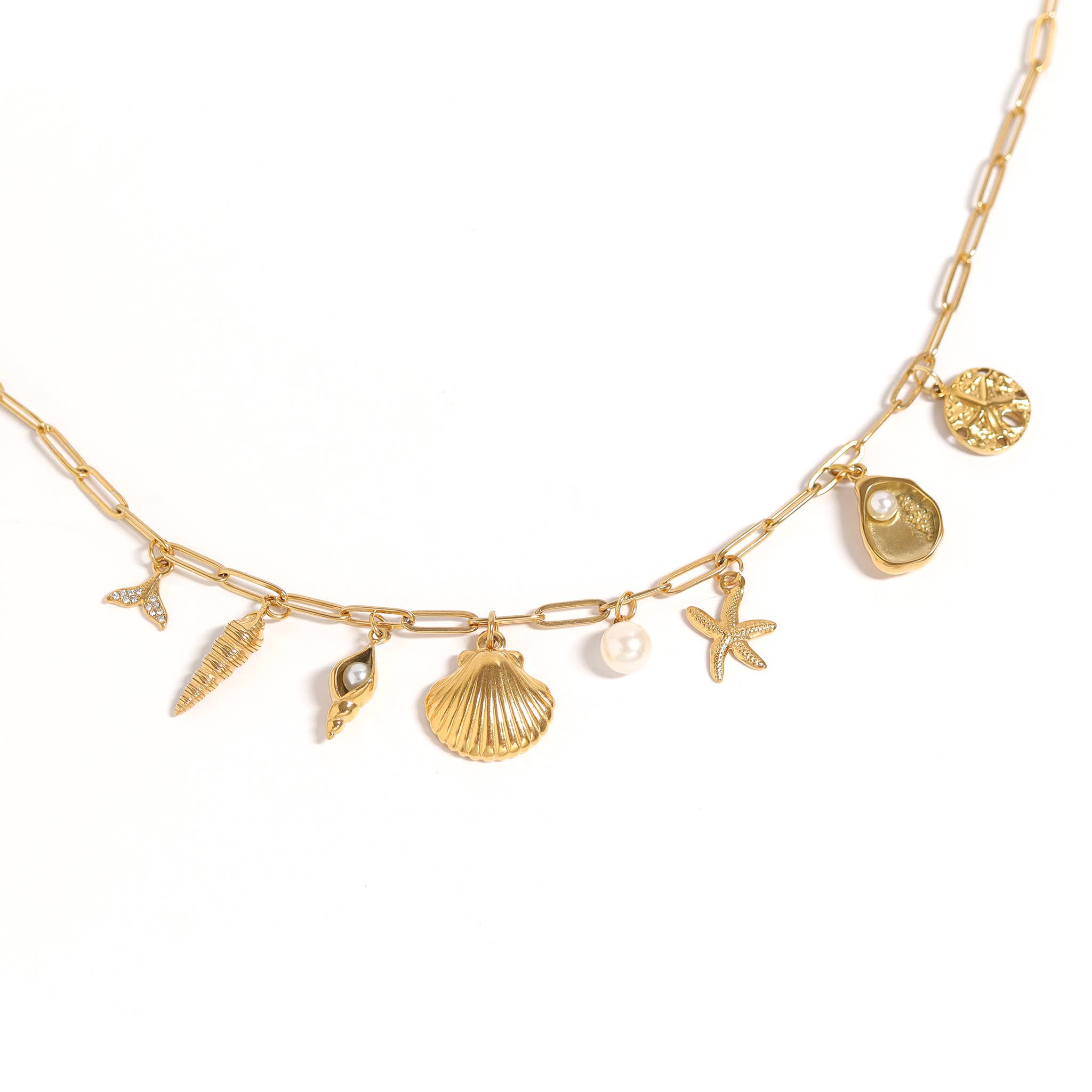 8mm Glass Pearl Charm