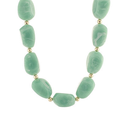 Marble Pebble Stone Necklace (Multiple Colors Available!)