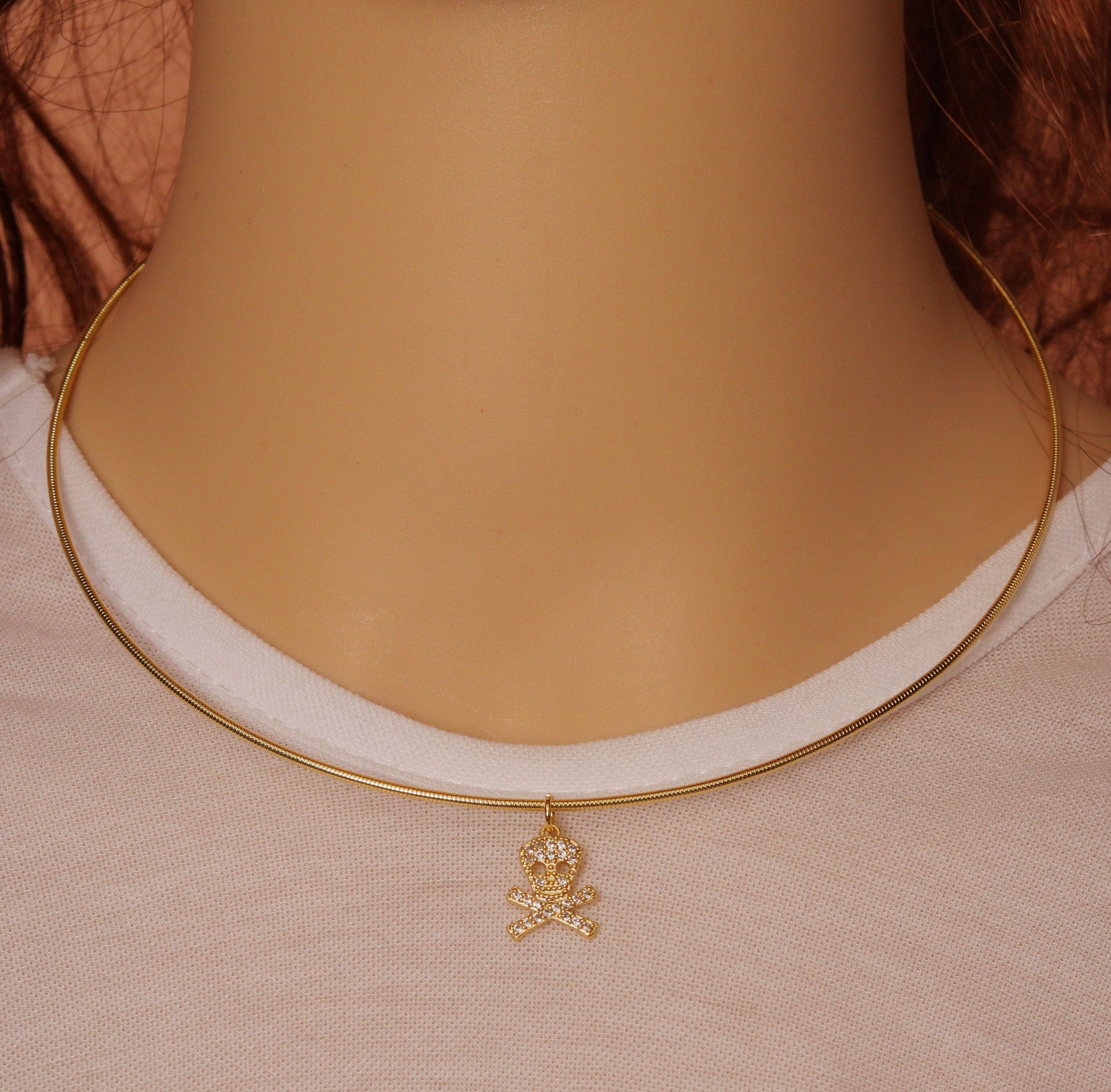 Gold Choker Necklace
