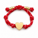 Gameday Heart Rope Bracelet