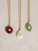 Attica 18K Gold Non-Tarnish Stone CZ Necklace
