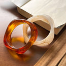 Geometric Polygon Irregular Acrylic Bracelets