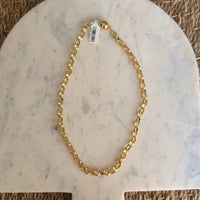 Gold Necklace with Magnetic Clasp- 3