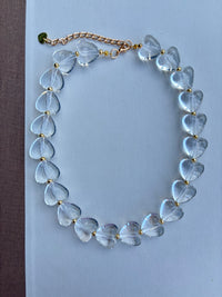 Emberly Heart Beaded Necklace