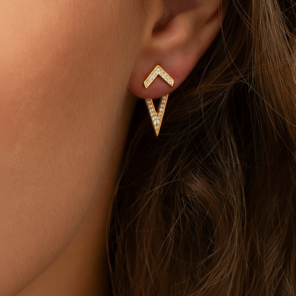 CHEVRON EAR JACKETS