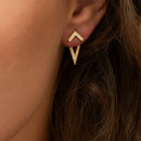 CHEVRON EAR JACKETS