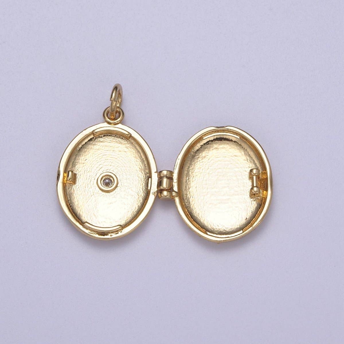 Classic Gold Filled Oval Locket Photo Locket