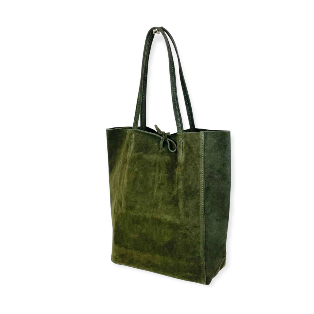 Italian Leather Bag with Quality Suede