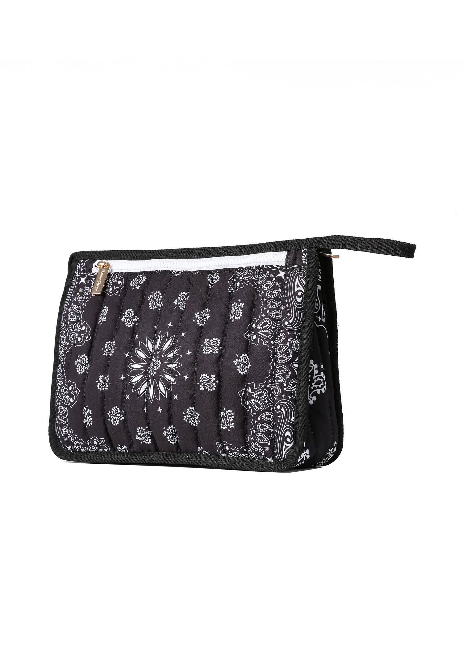 Bandana Print Pouch - Beau Black
