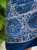 Guava Sarong in Ocean Tile