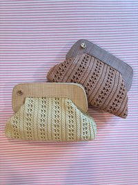 Sun’N’Sand Straw Clutch