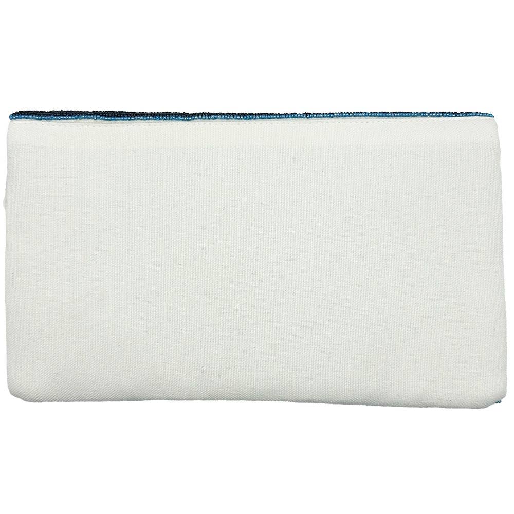 IRIS GEOMETRIC CRYSTAL BEADED CLUTCH