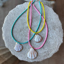 Handmade Beaded Shell Necklace