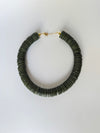 Handmade Coconut Disk Bead Necklace