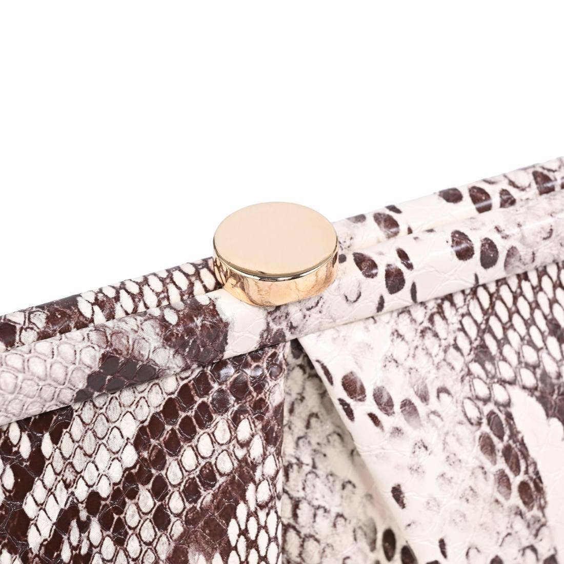 Kit Snake Print Clutch