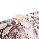 Kit Snake Print Clutch