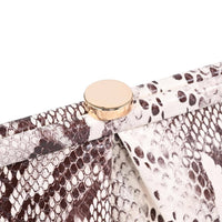 Kit Snake Print Clutch