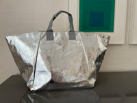 Silver Metallic Chelsea Bag