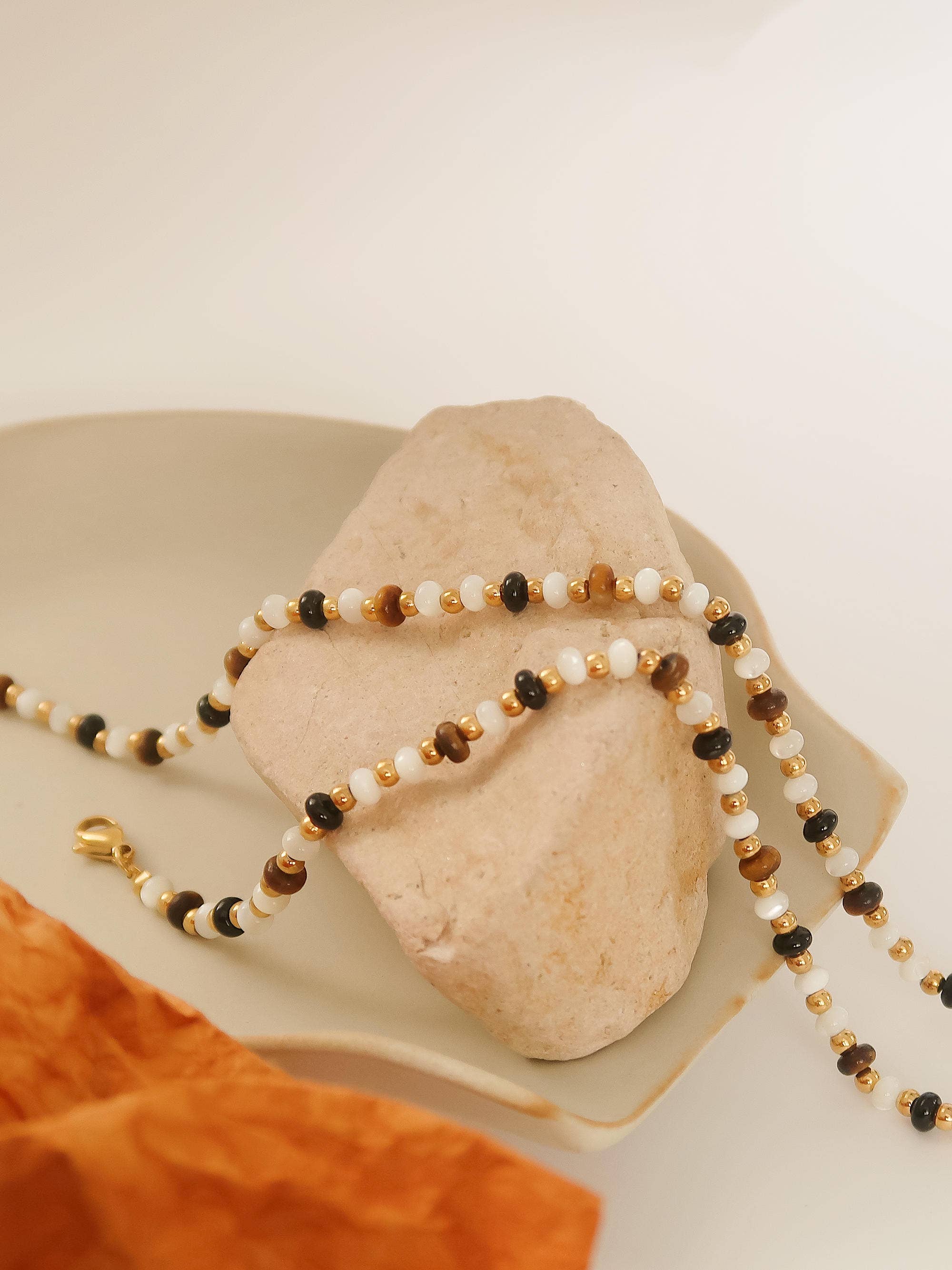 Arrow Boho Beaded Necklace
