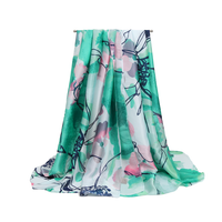 Tropical Watercolor Sarong in Green