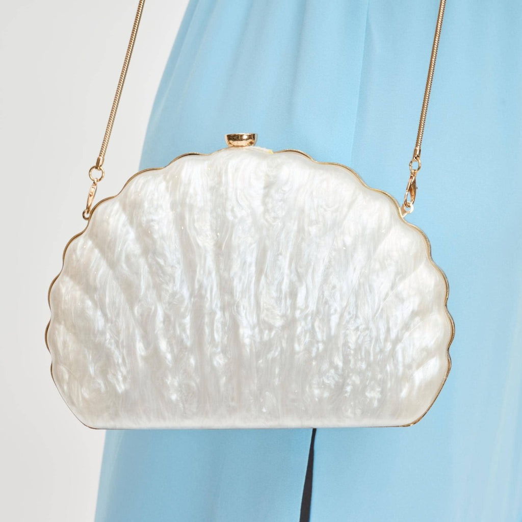 Pearla Seashell Mermaid Evening Bag