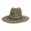 Two Tone Safari Straw Sun Hat