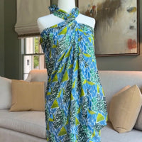 Coastal Blue Breeze Sarong