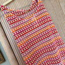 Sleeveless Knit Cover Up in Sunshine Zigzag