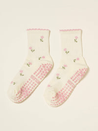 Little Tulip Petal Pilates Socks