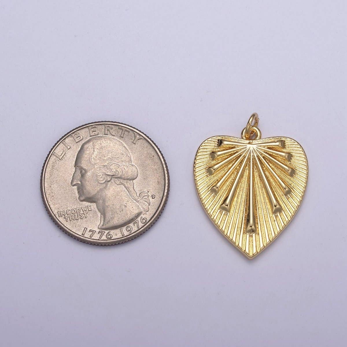 14k Gold Filled Heart Pendant