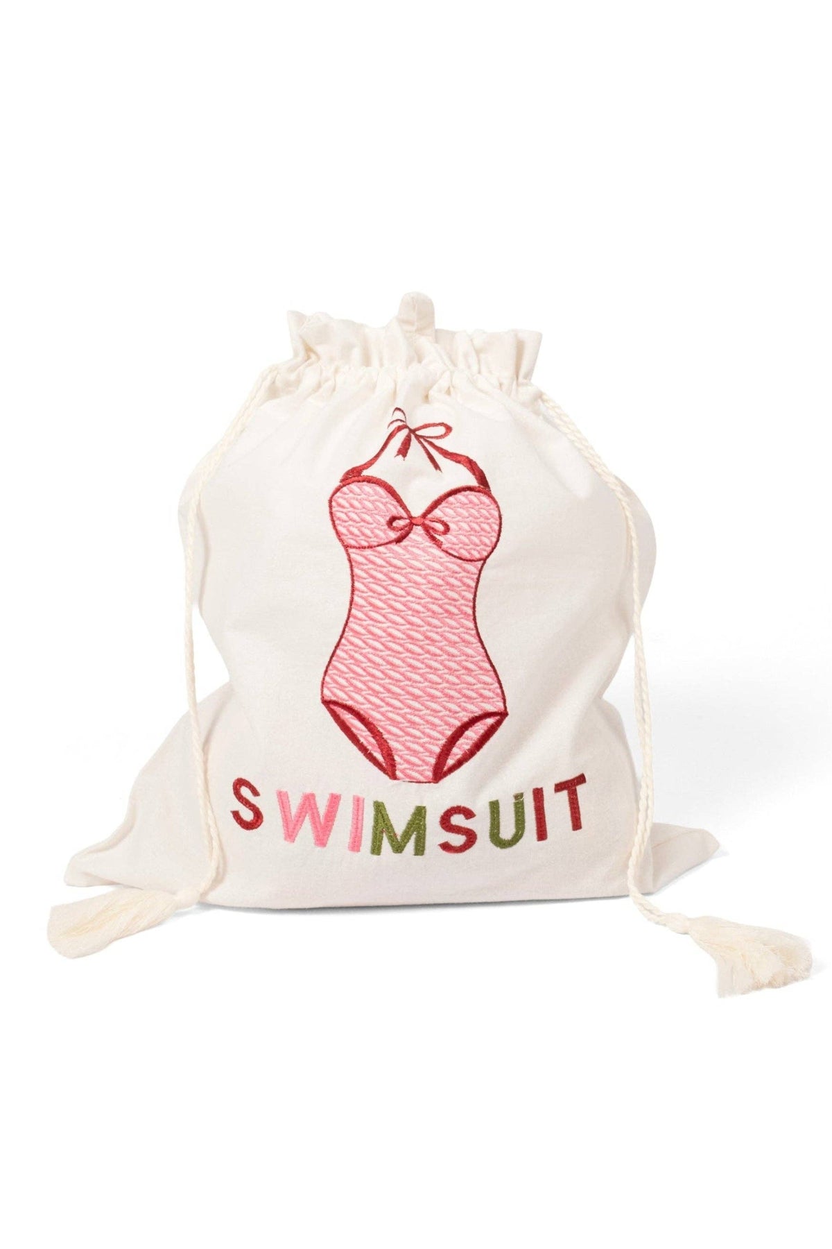 Swimsuit Embroidered Travel Packing Bag