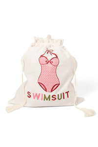 Swimsuit Embroidered Travel Packing Bag