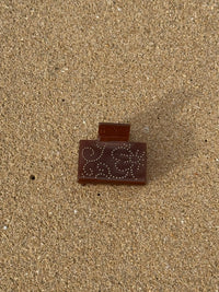 Pia Clip in Brown Bohemian Stud