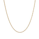 Color Coated Chain Necklace in Beige/Gold