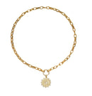 Paperclip Chain Necklace (charm sold separately)