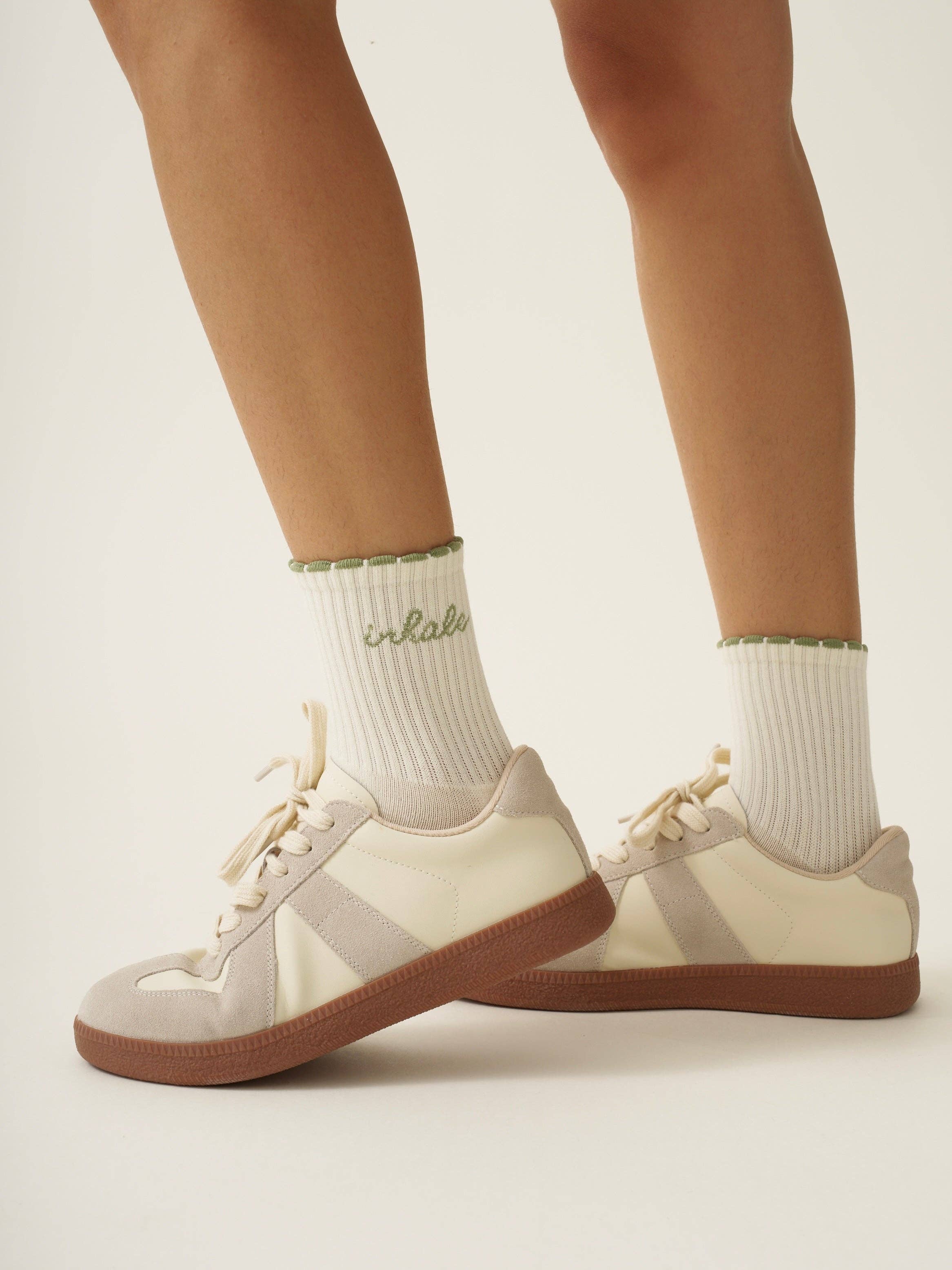 Inhale Exhale Pilates Socks