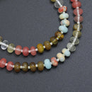 Mixed Gemstone Charm Necklace