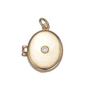 Classic Gold Filled Oval Locket Photo Locket
