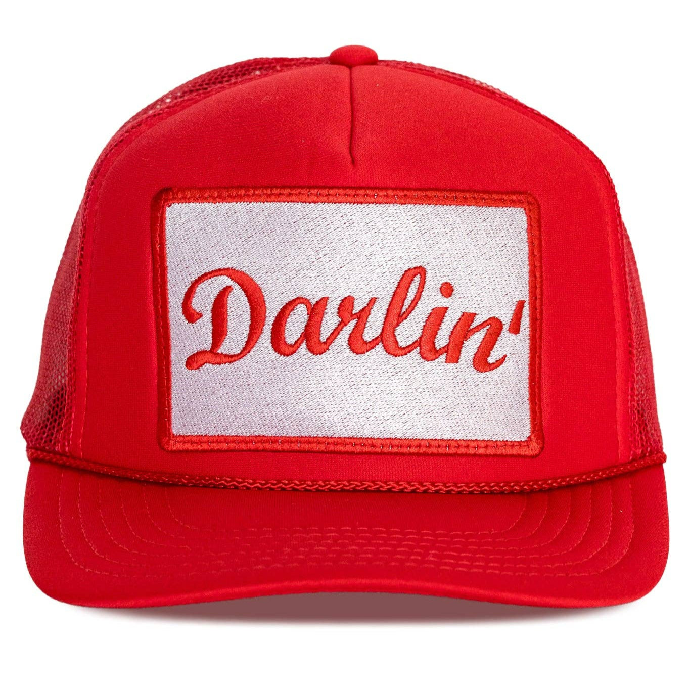 Darlin' Trucker Hat in Red