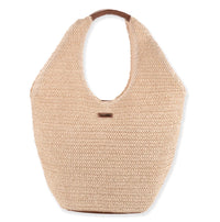 Sun’N’Sand Paper Straw Scoop Tote