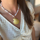 Sea Shell Beaded Necklace