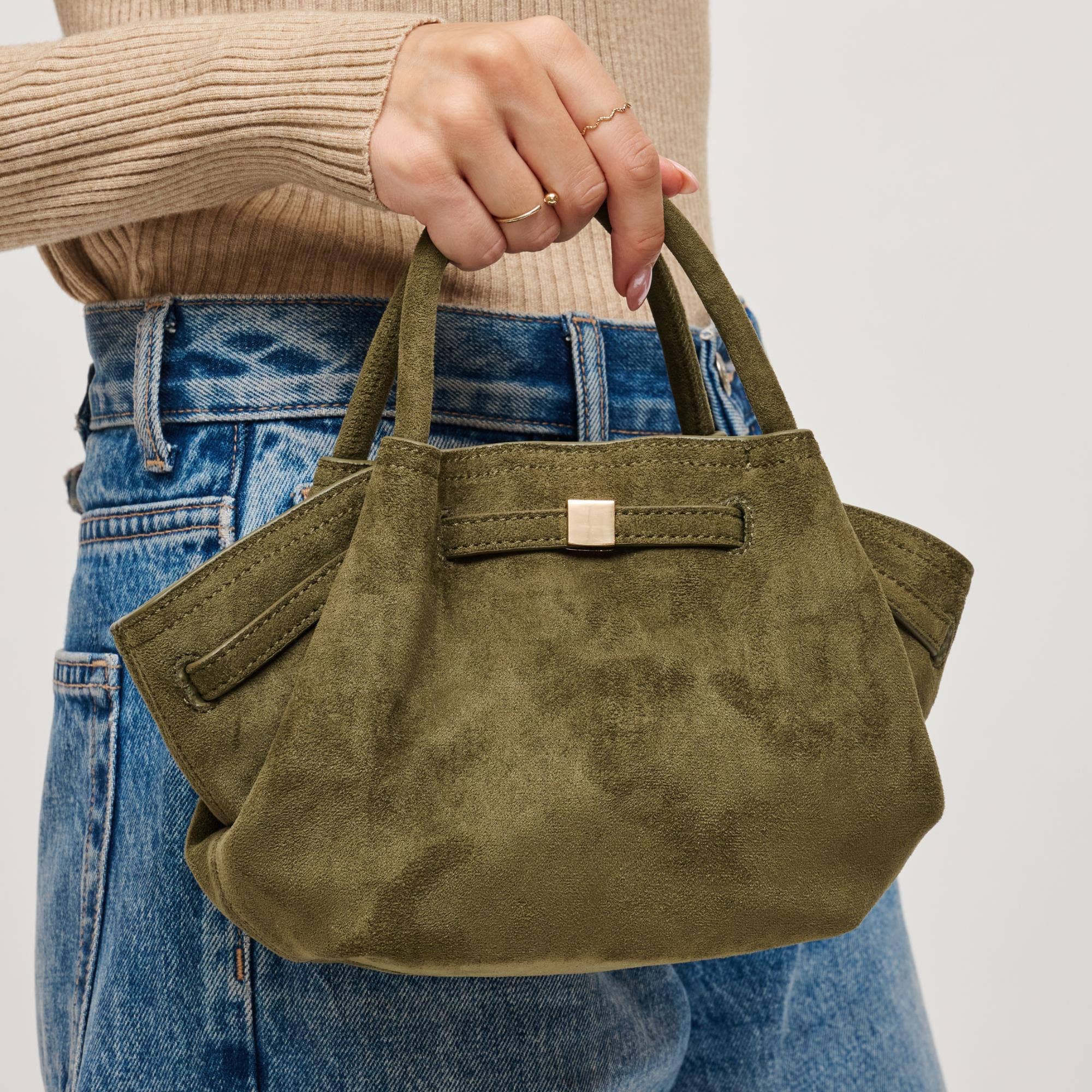 Selena - Faux Suede Crossbody